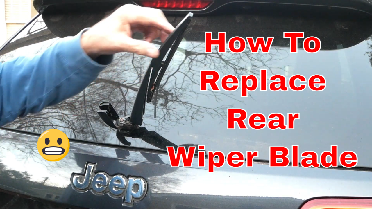 How To Replace Rear Wiper Blade Jeep Grand Cherokee 2014